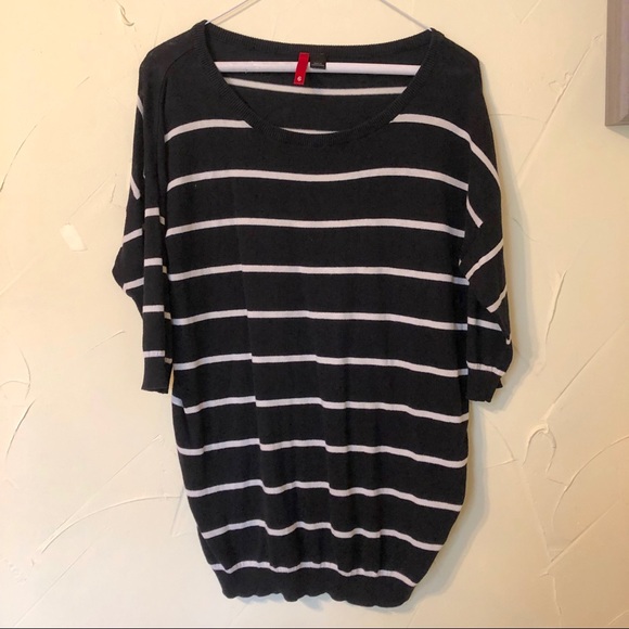 Cotton On Striped Black and White Sweater - Picture 2 of 3